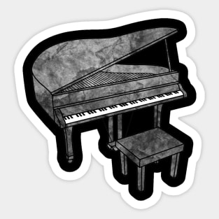 Piano Sticker